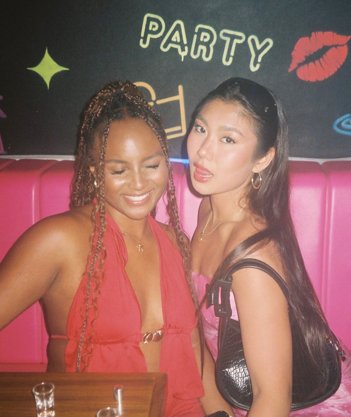Friends at a party